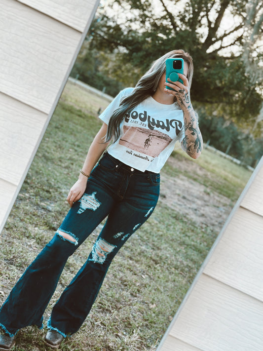 An American Icon Crop Top