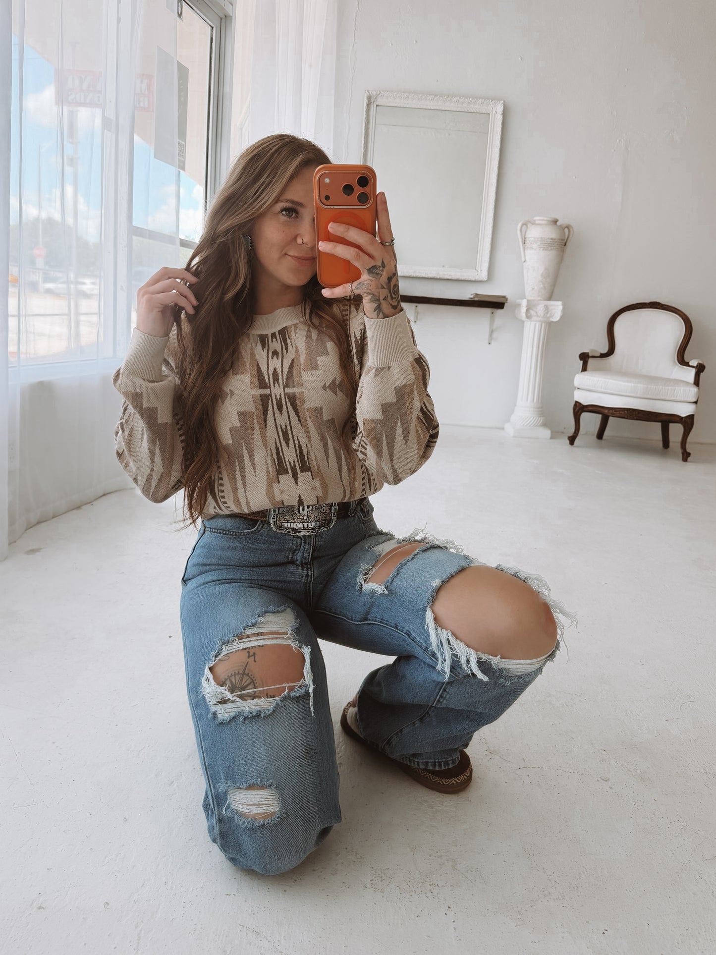 Wyoming Aztec Sweater