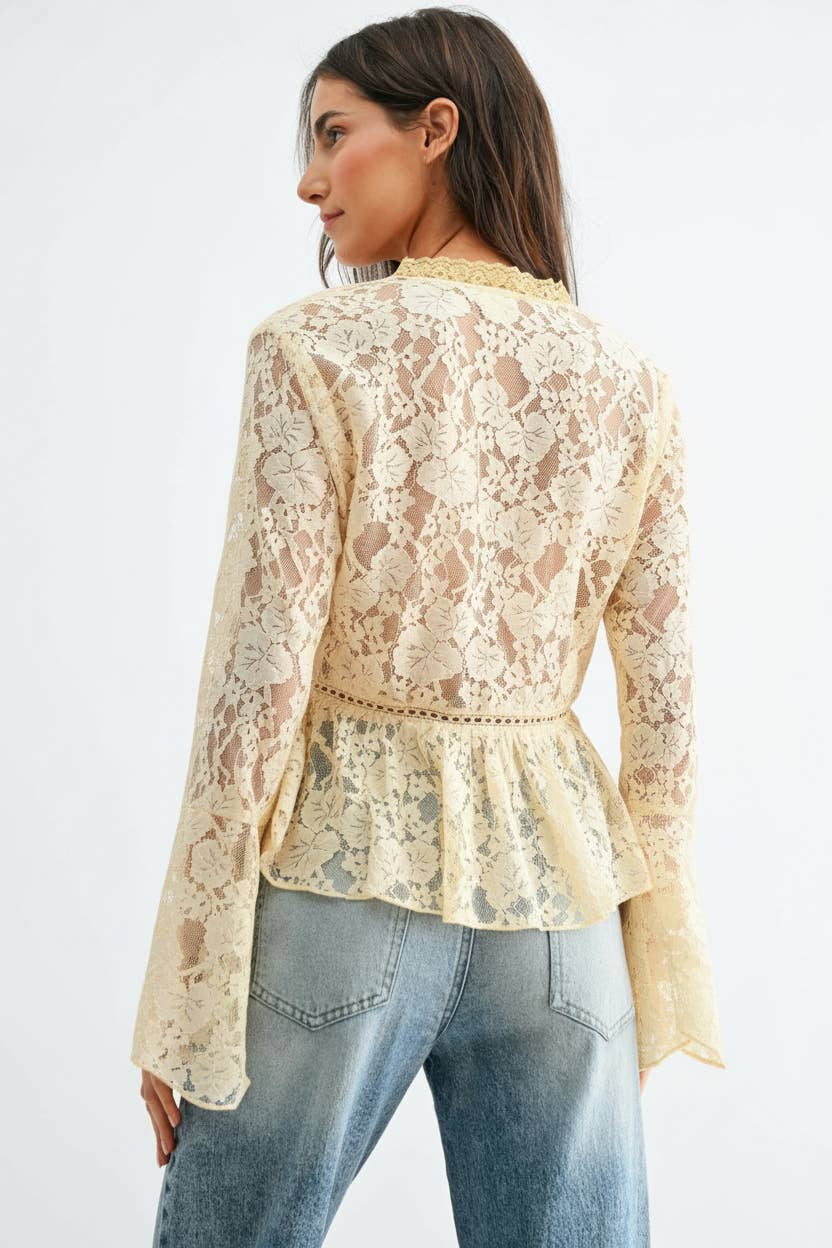 The Ivory Rose Blouse