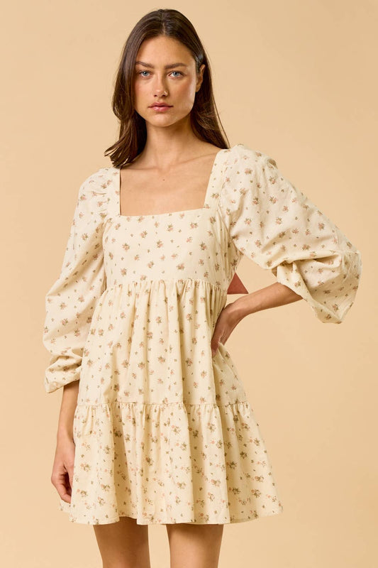 Cottage Rose Babydoll Dress