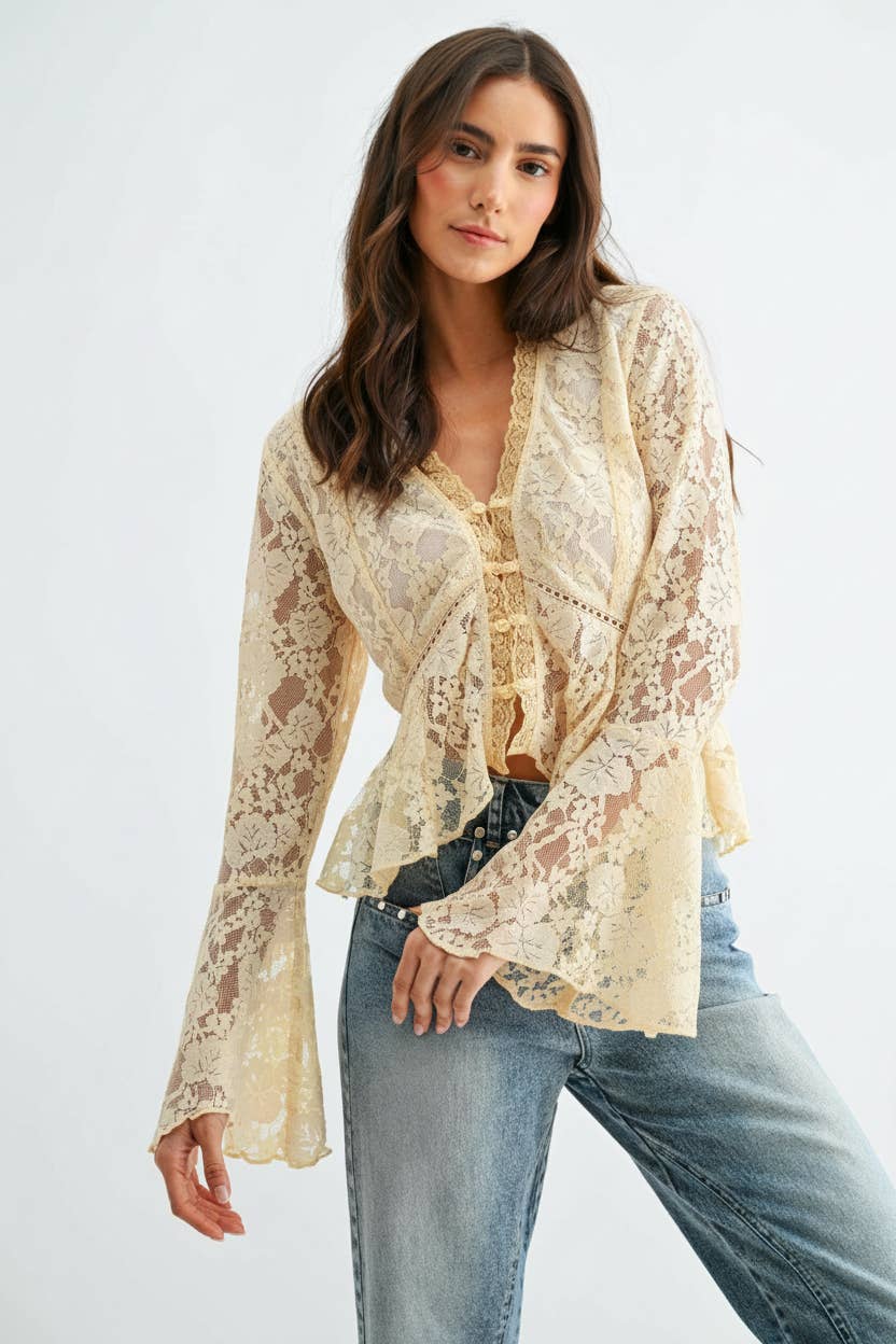 The Ivory Rose Blouse