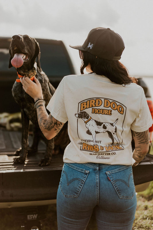 Bird Dog Figure Tee