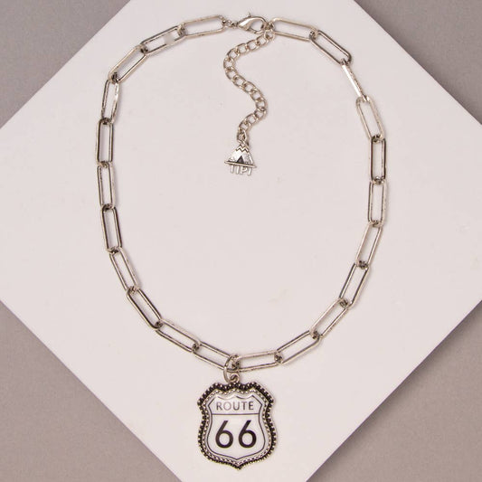 Western Route 66 Necklace