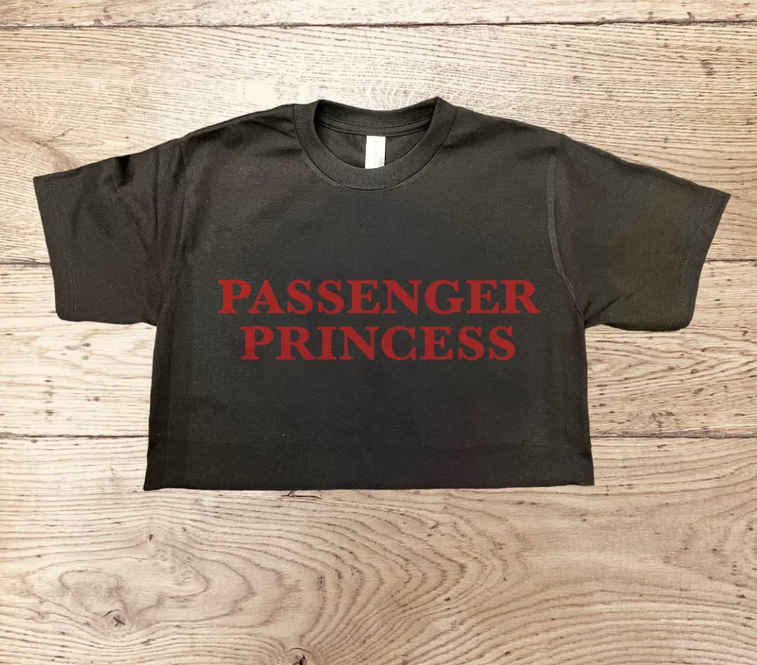 Passenger Princess Crop Top Black