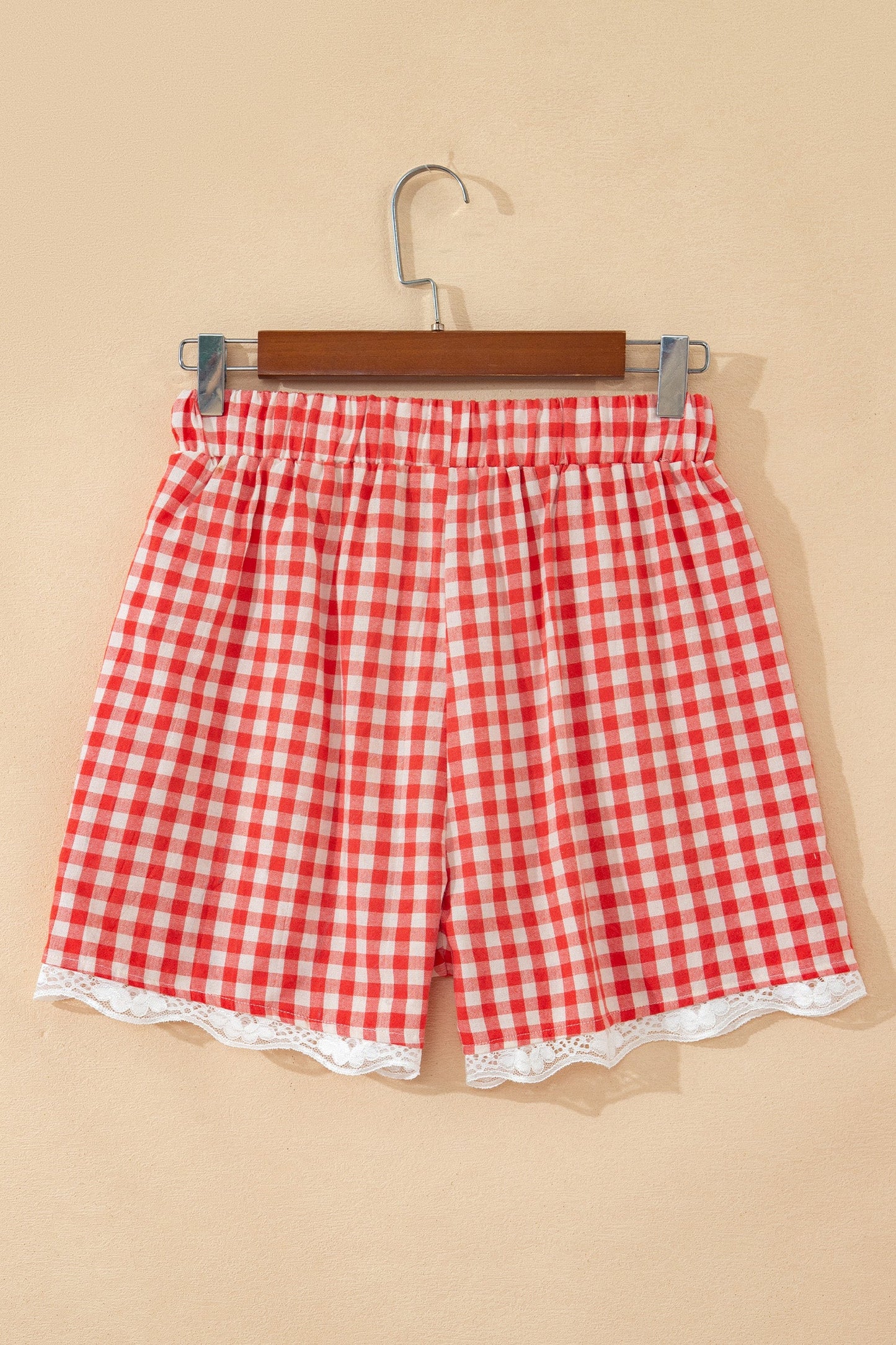 Red Rock Gingham Shorts