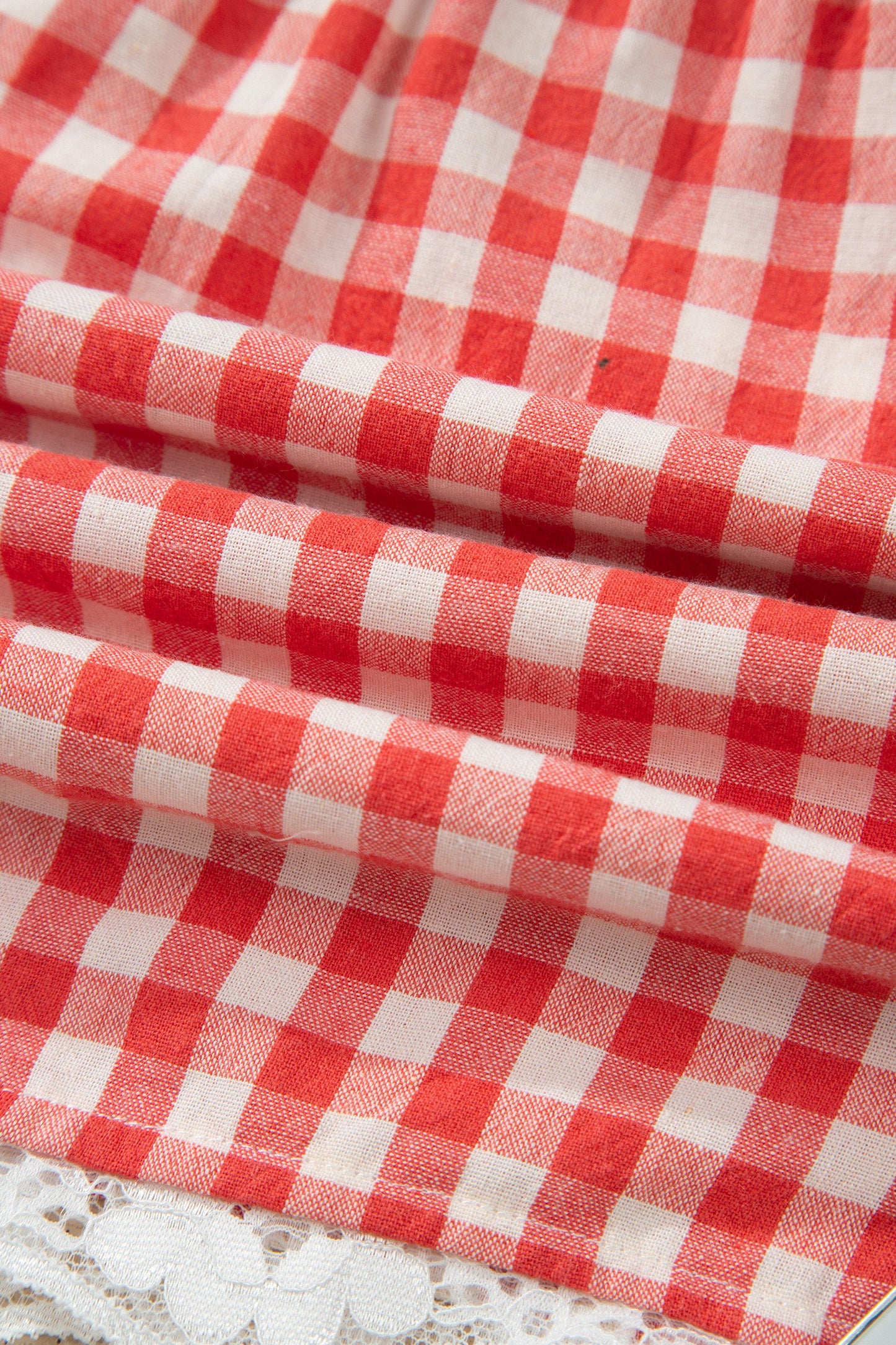 Red Rock Gingham Shorts