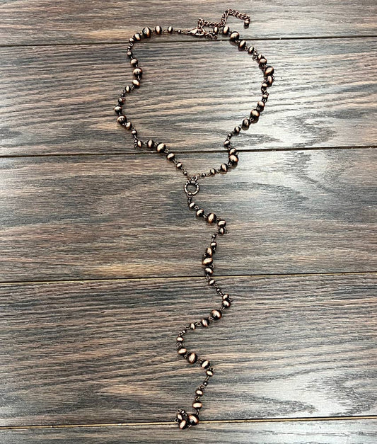 Handmade Copper Navajo Necklace