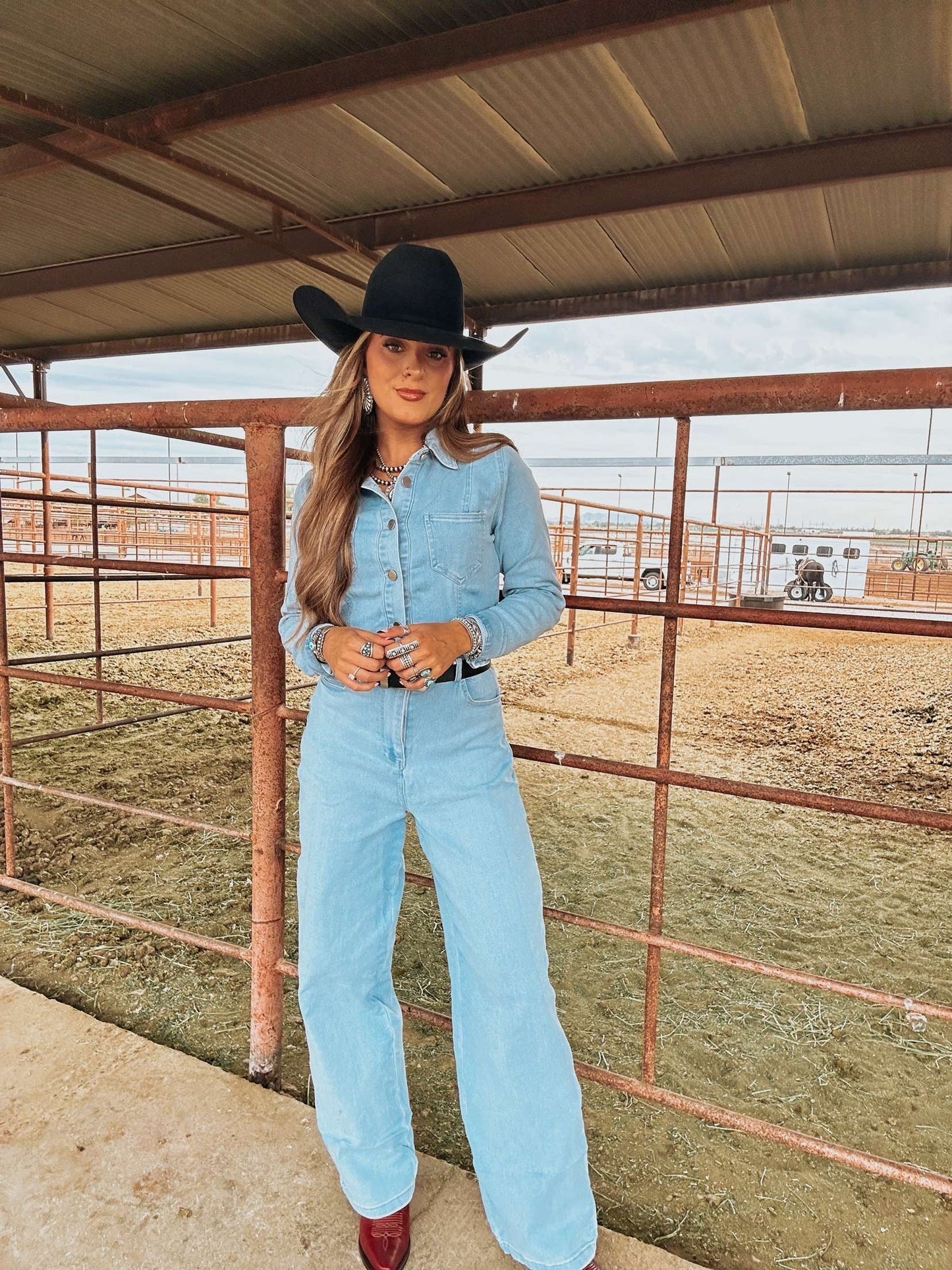 The Jamie Denim Jumpsuit