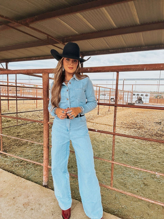 The Jamie Denim Jumpsuit