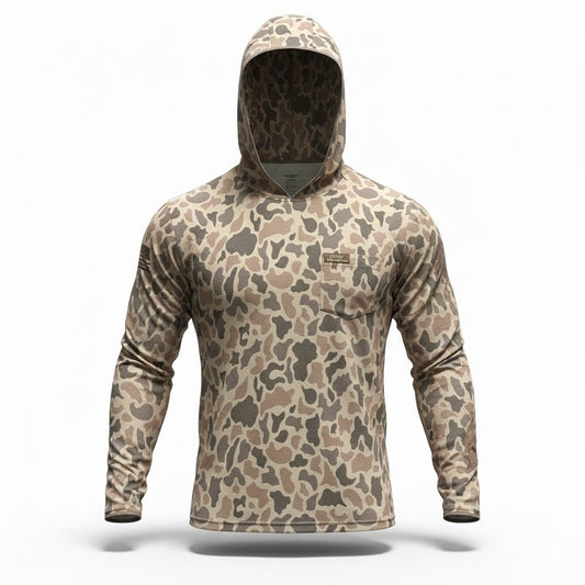 Down South Cowboy Revolution Hooded Long Sleeve Sunshirt