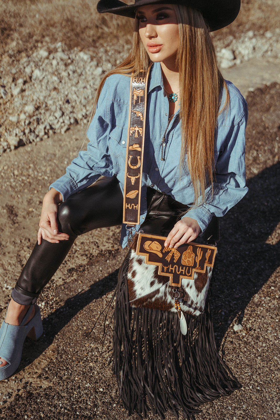 The Western & Branded Crossbody Purse