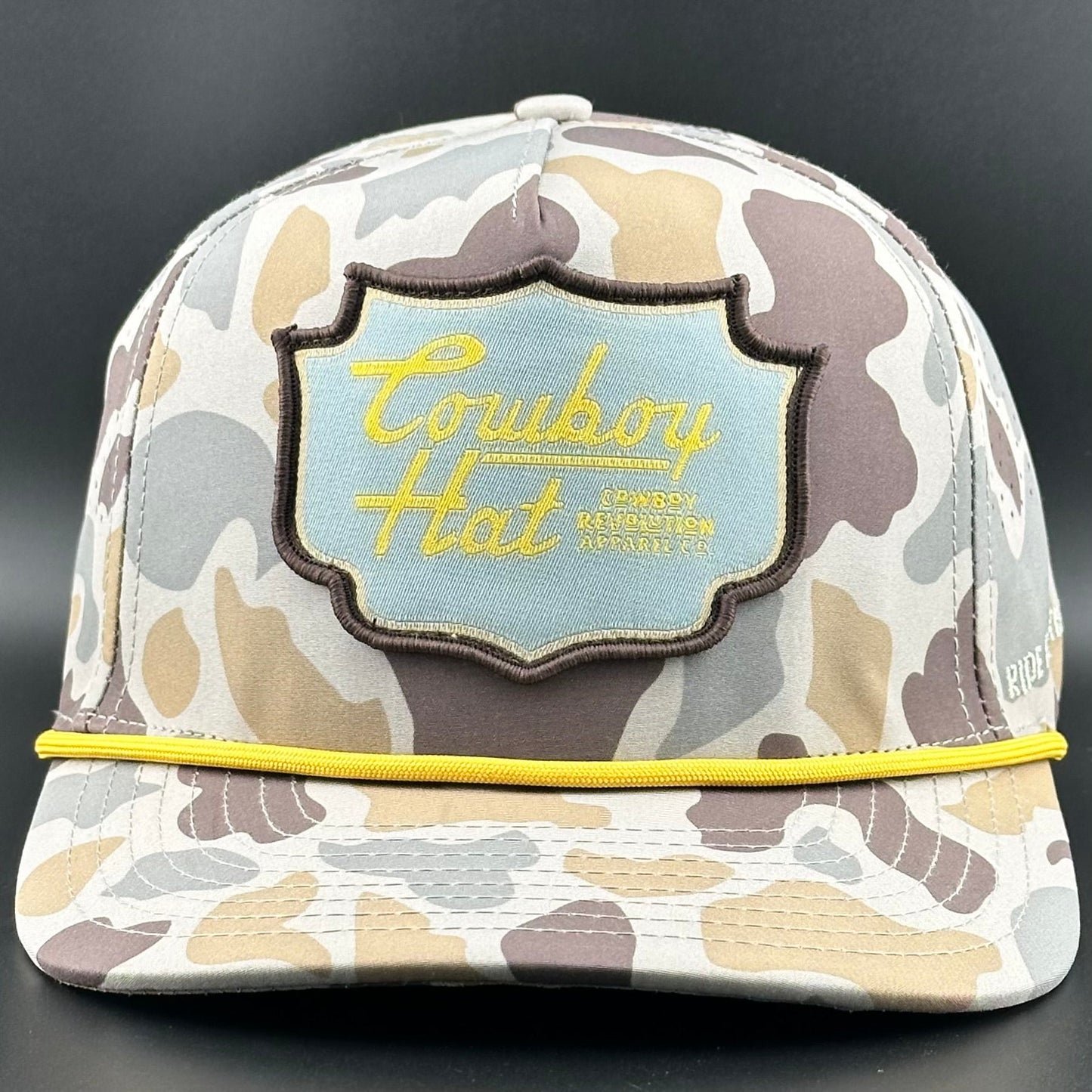 Marshland Camo Patch Cowboy Hat
