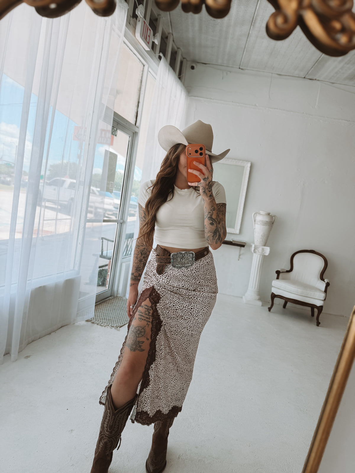 The Wild Heart Midi Skirt