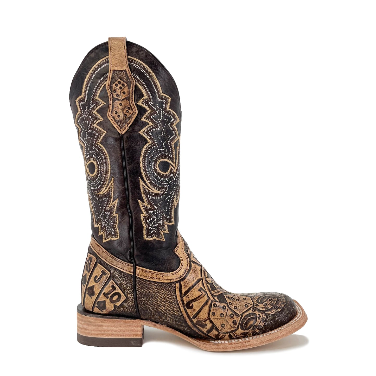 Women's Casino Tooled Boots