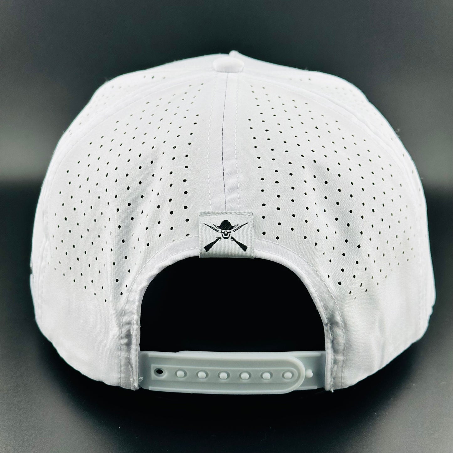 Cowboy Hat Performance Patch Rope Hat - White
