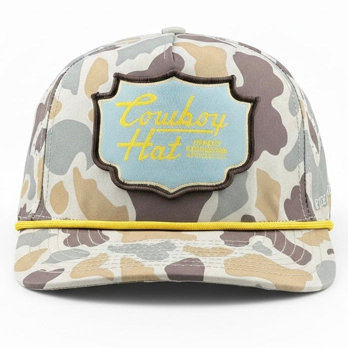 Marshland Camo Patch Cowboy Hat