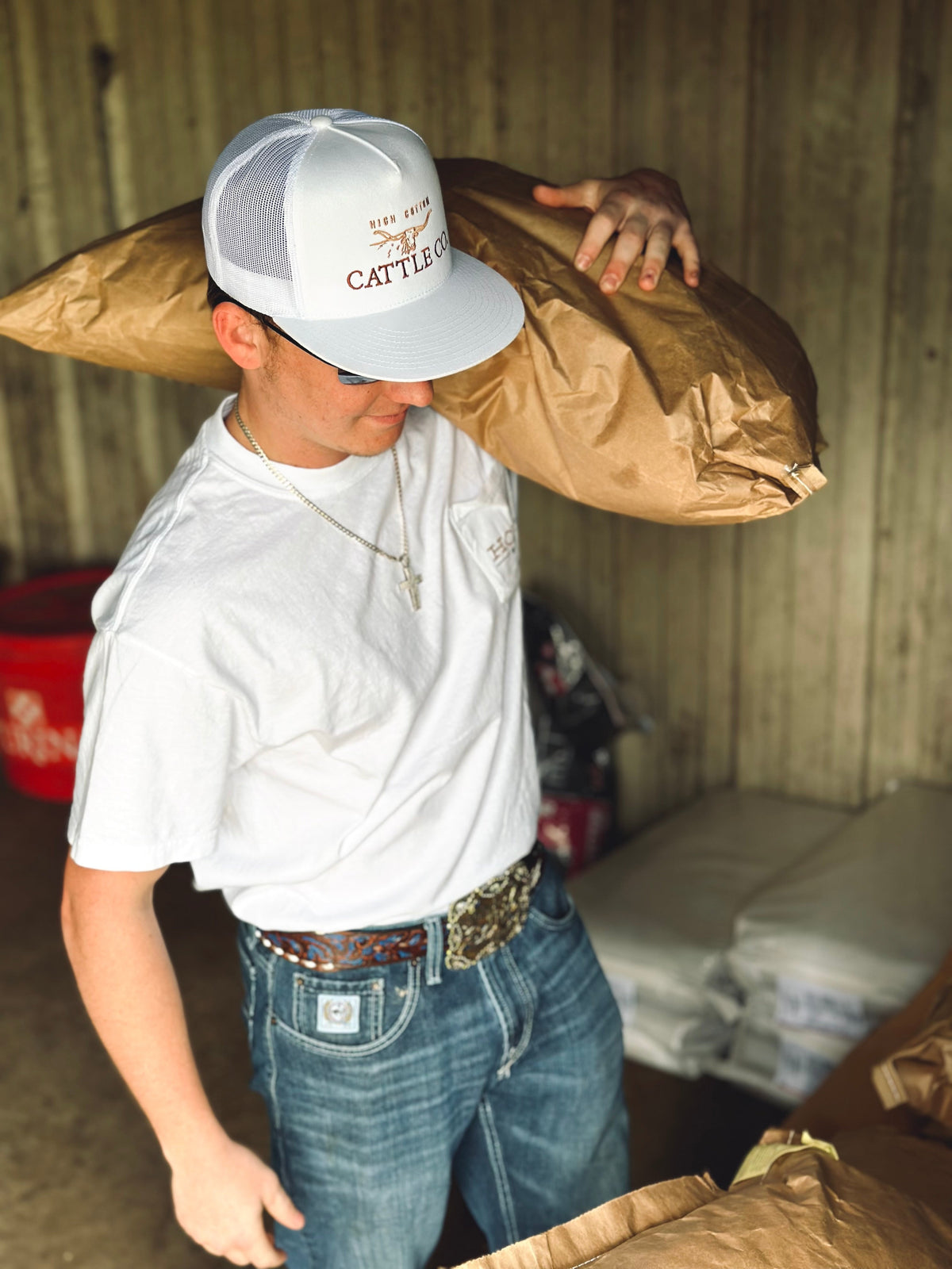The Cattleman White