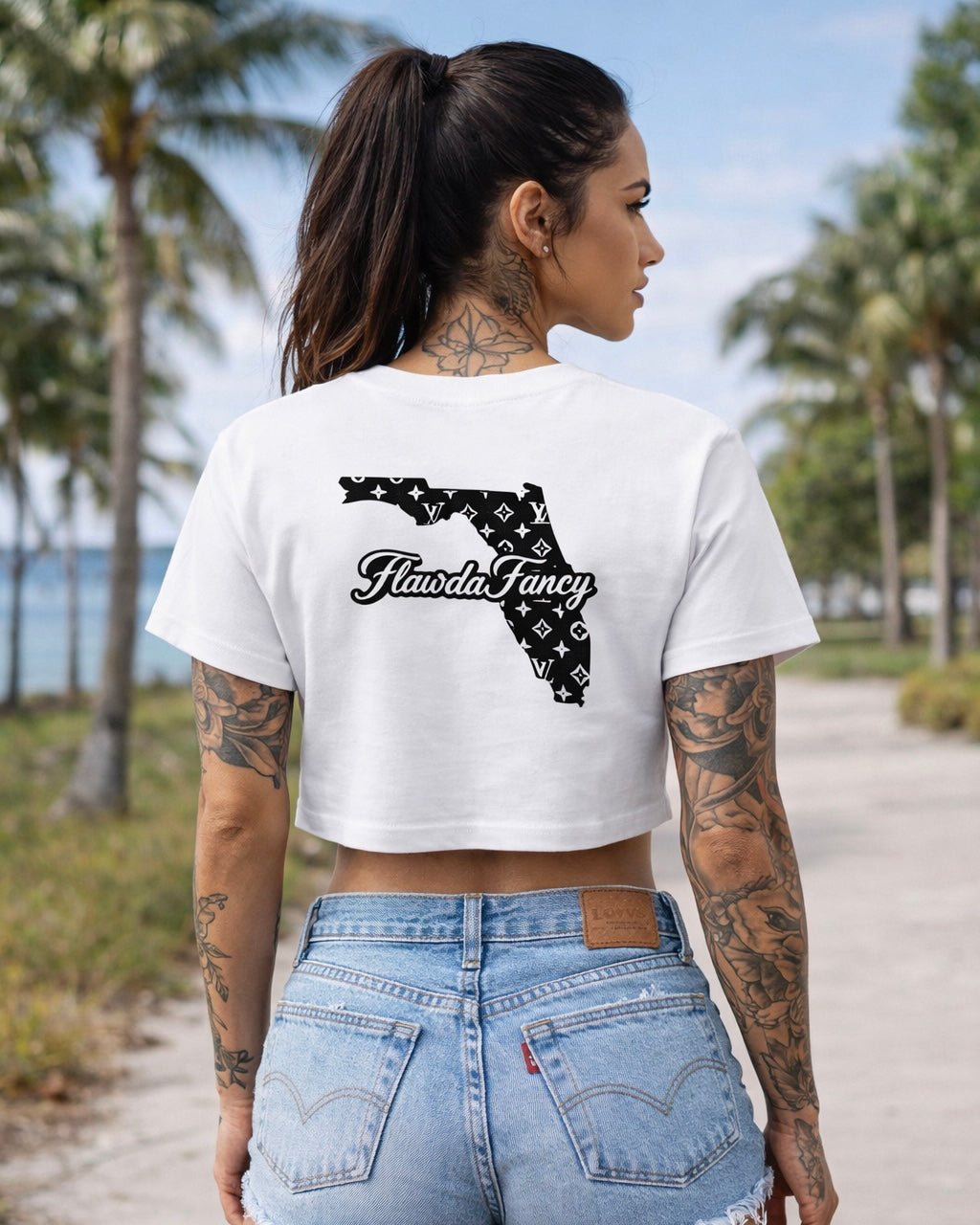 Flawda Fancy Crop Top