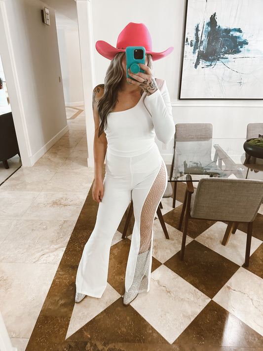 Rhinestone Wifey Jumpsuit