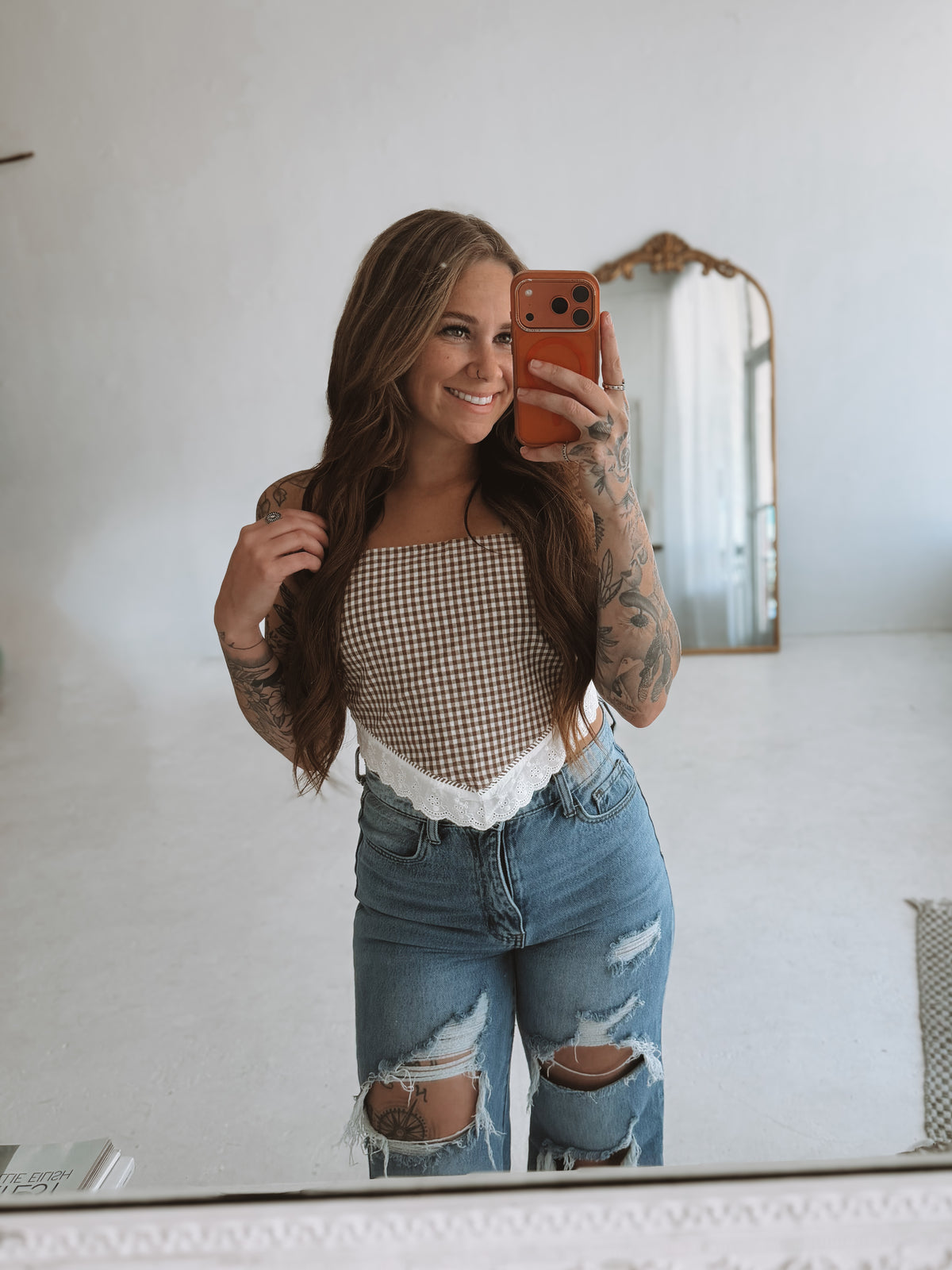 Sweet Tea & Lace Top