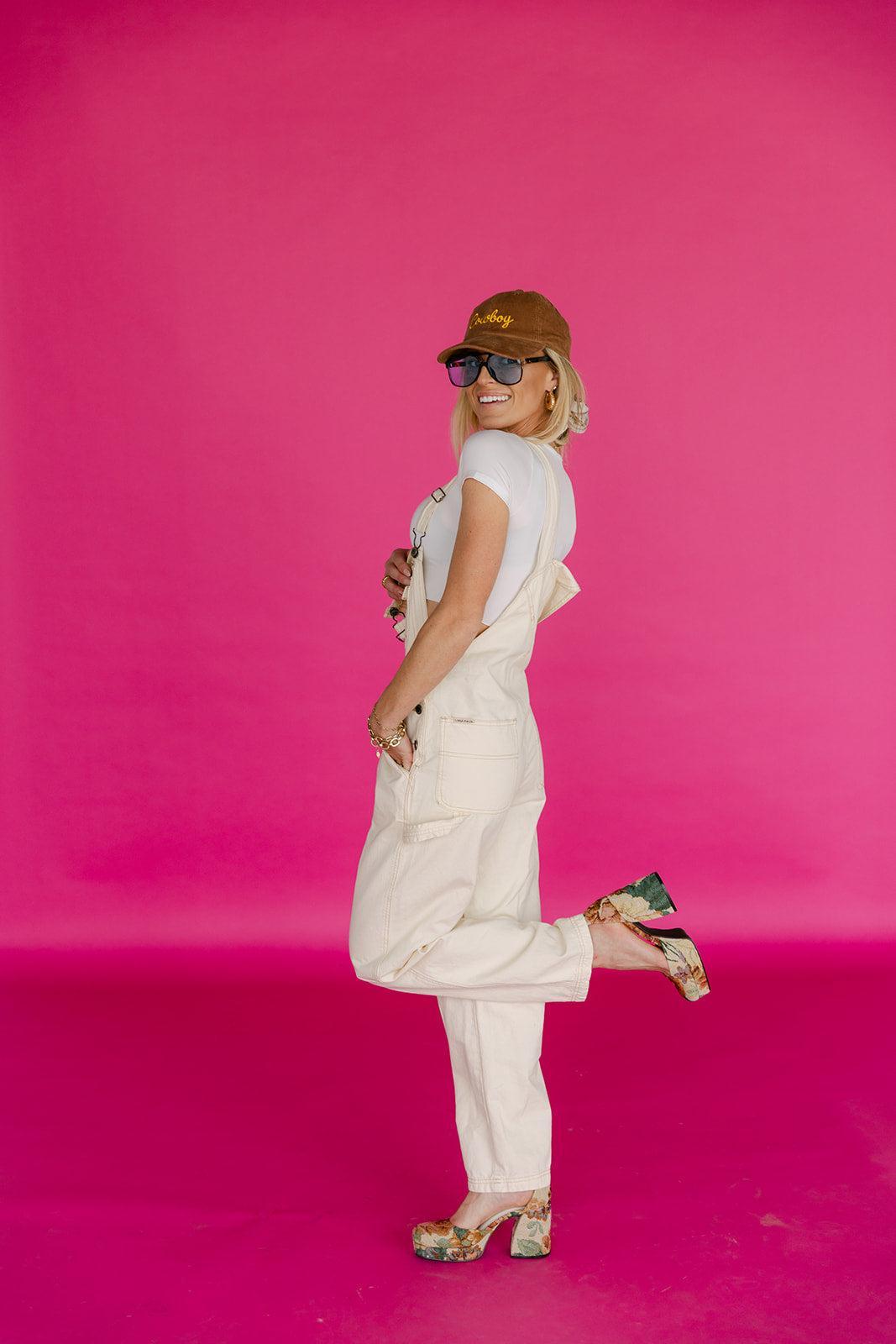 The Danny Overalls in Linen