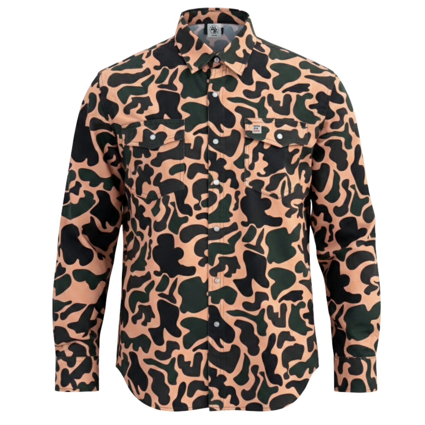 Duck Camo Welding Pearl Snap