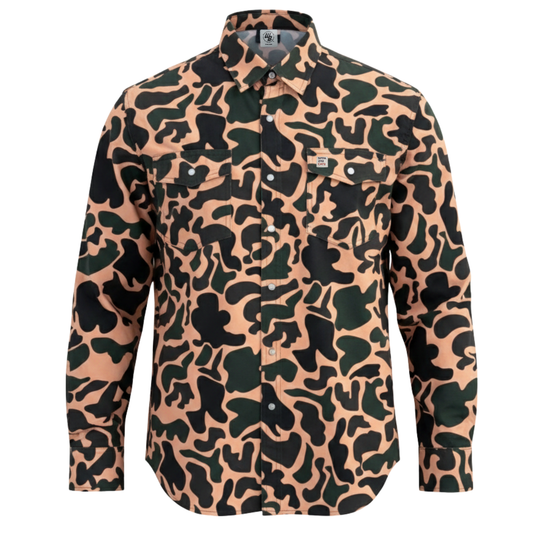 Duck Camo Welding Pearl Snap