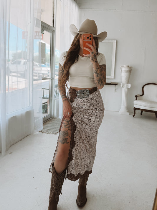 The Wild Heart Midi Skirt
