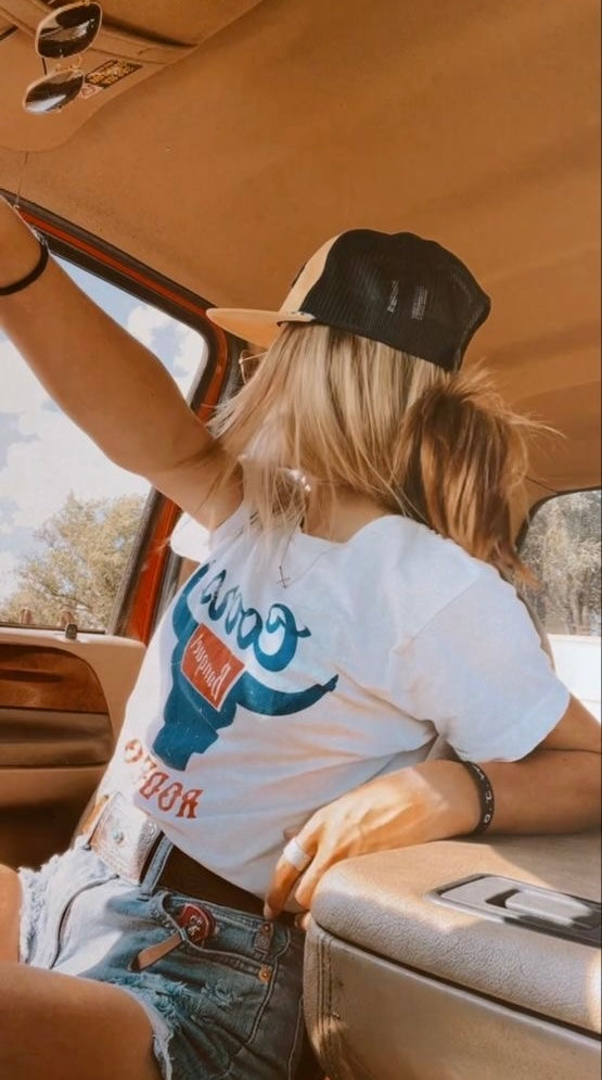 Coors rodeo graphic tee