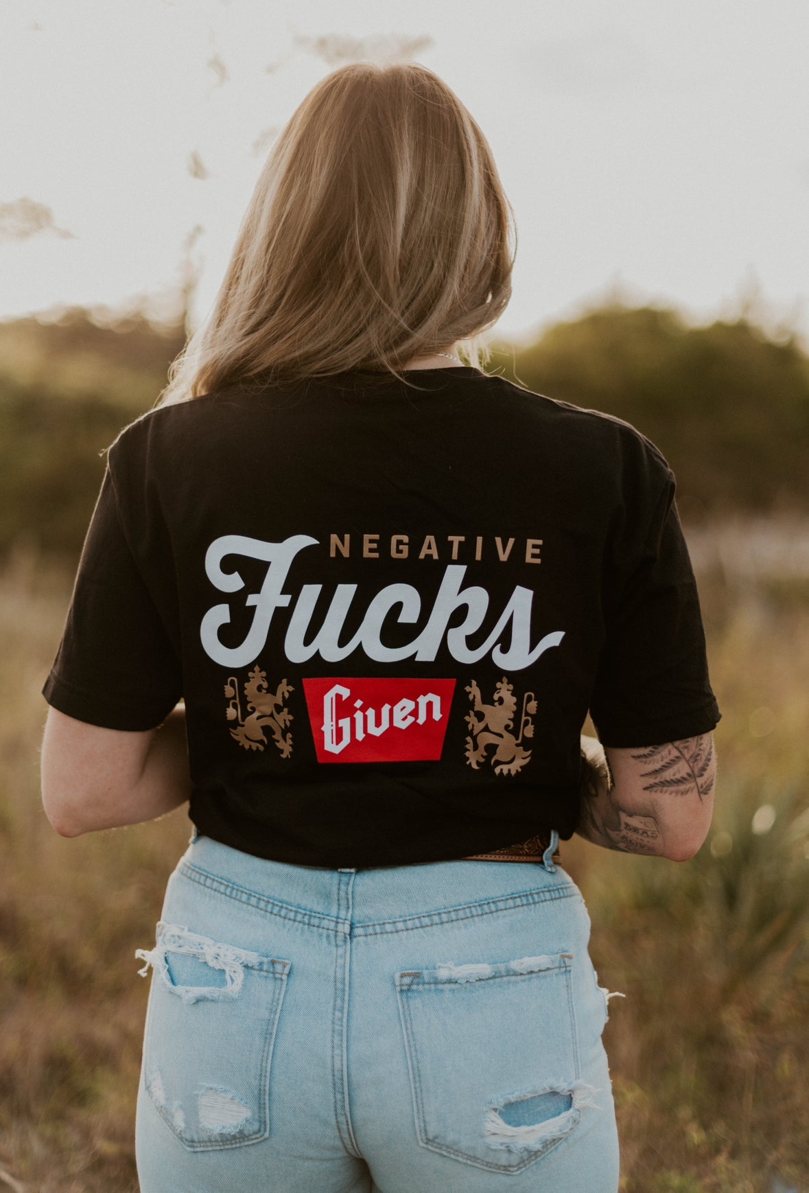 Negative F*cks Given Tee