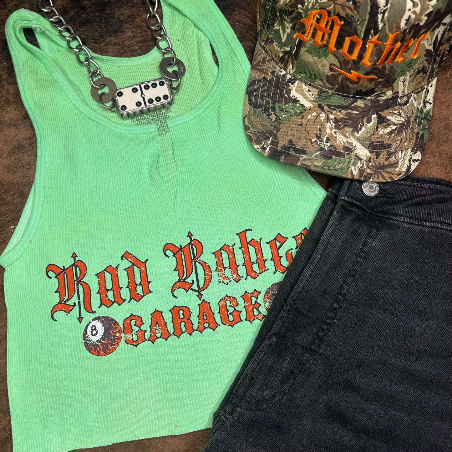 Rad Babes Garage Vintage Inspired Tank
