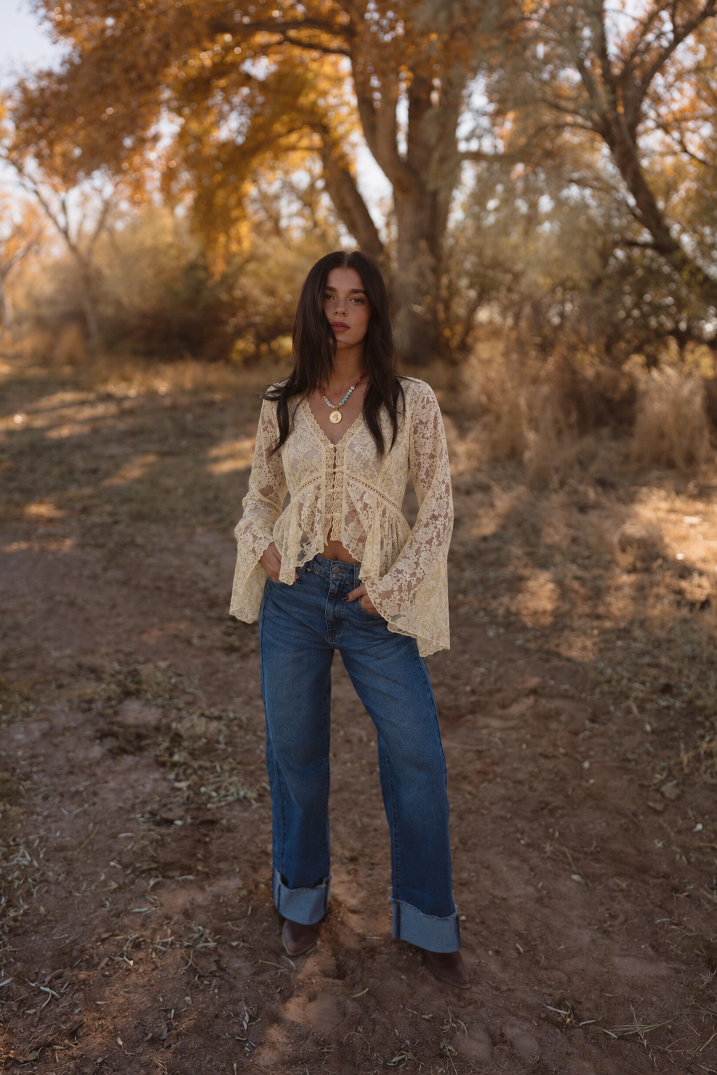 The Ivory Rose Blouse