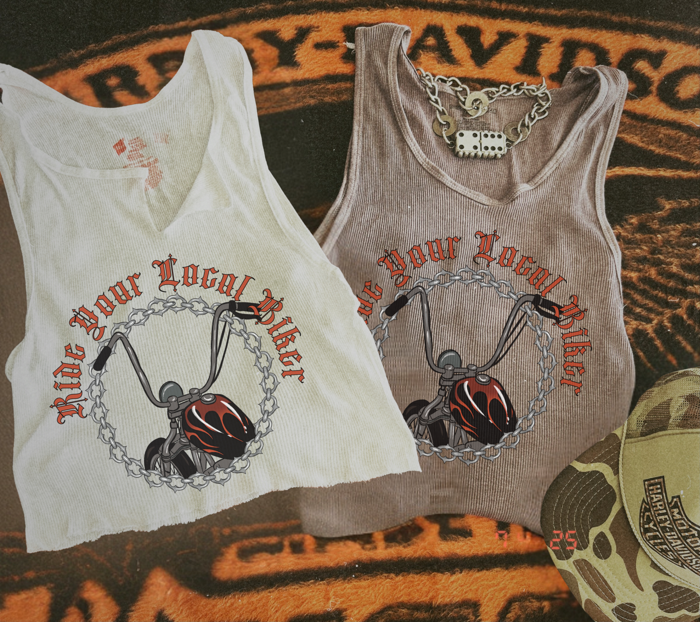 Ride your Local Biker Tank