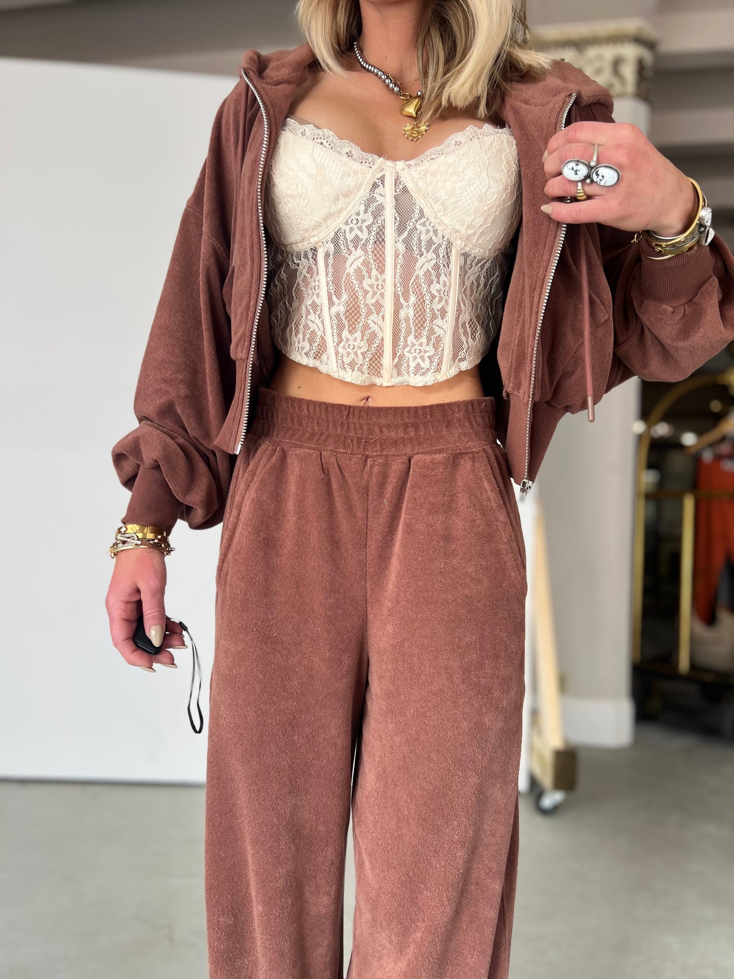 The Trinity Lace Bra Top