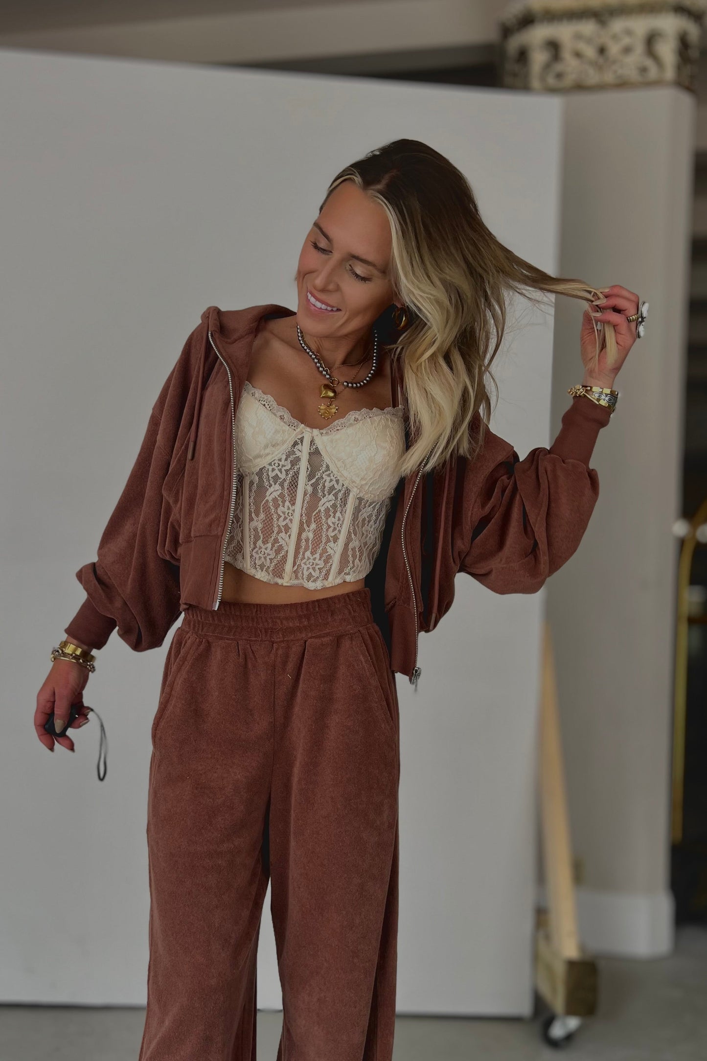 The Trinity Lace Bra Top