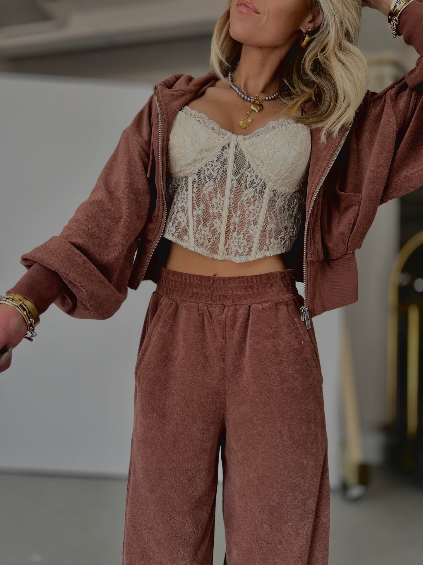 The Trinity Lace Bra Top