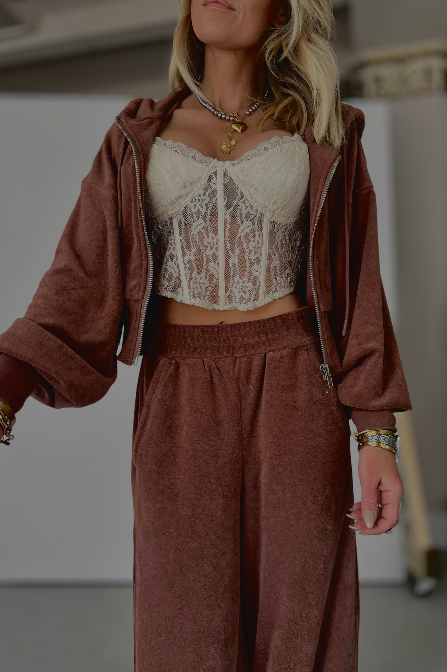 The Trinity Lace Bra Top