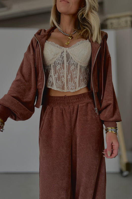 The Trinity Lace Bra Top