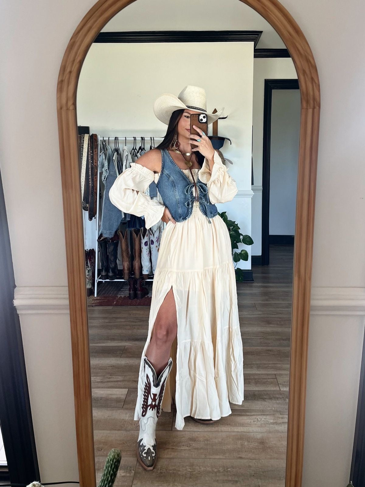 Denim Dreamer Top
