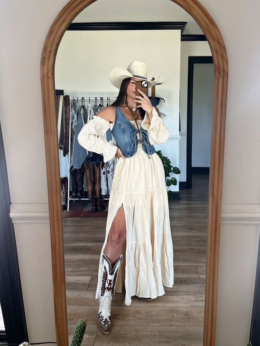 Denim Dreamer Top