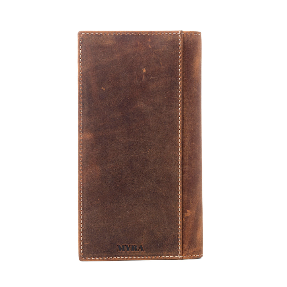 Lariat Crest Hairon Leather Wallet