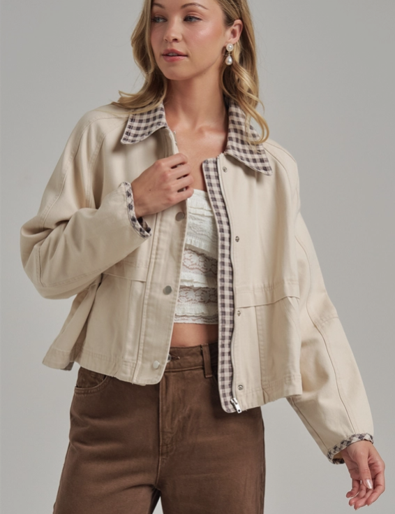 Harvest Air Gingham Jacket