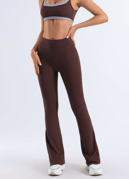 The Savannah Gingham Yoga Set