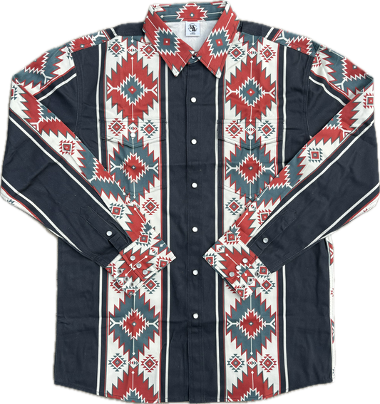 Welder USA Aztec Button Down