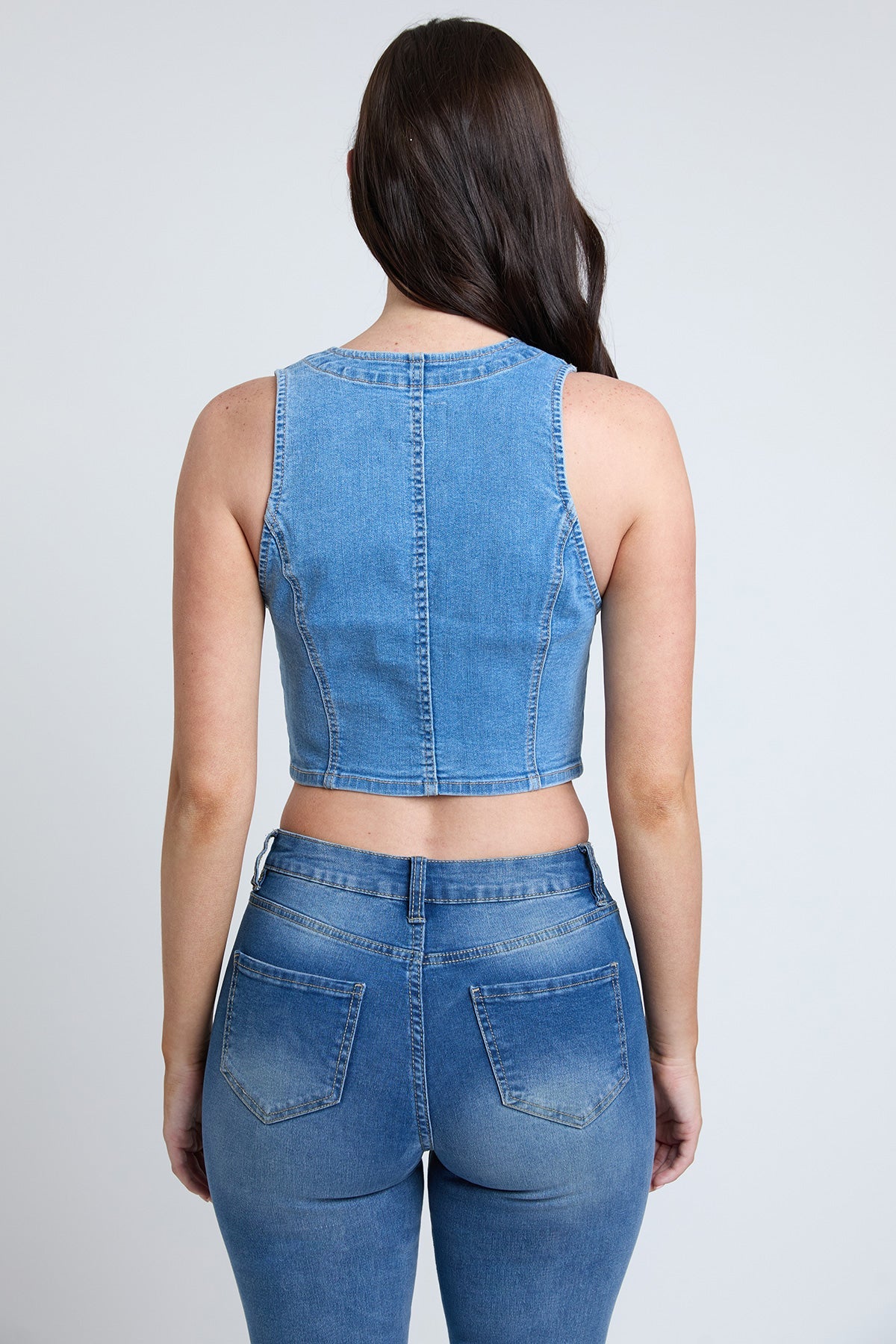 Bad Habit Denim Top