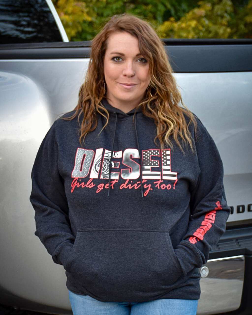 Diesel Girl Pullover Hoodie