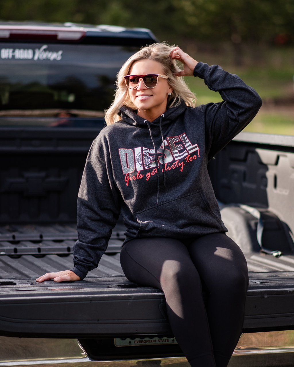 Diesel Girl Pullover Hoodie