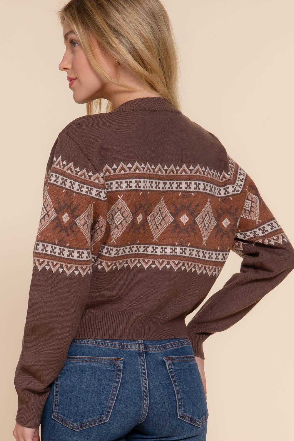 Jades Western Fall Sweater