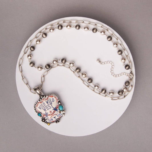 Western Multi-Layer “Wild West Cowboy” Necklace