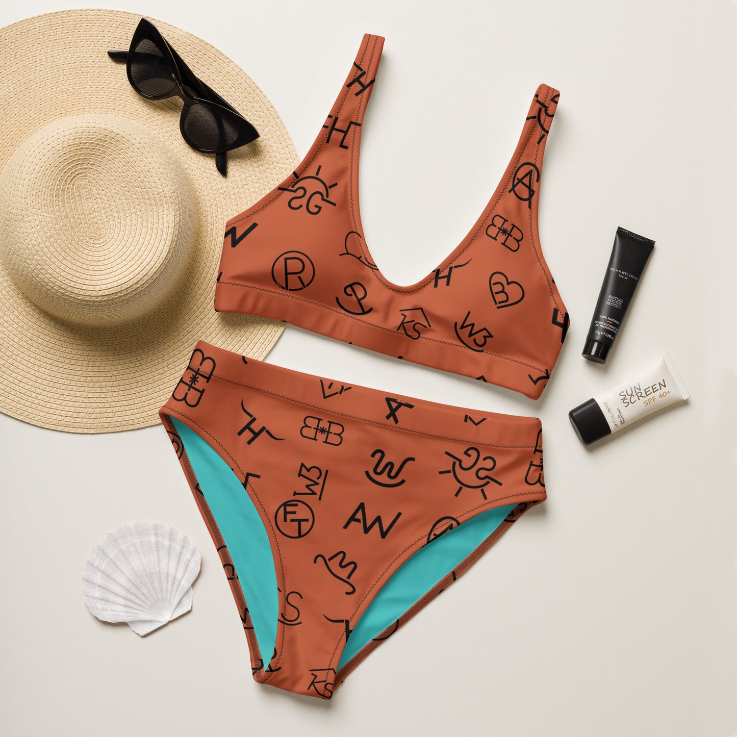 Brown Cattle Brands Bikini
